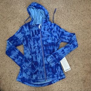 NWT Lululemon hooded tie dye define jacket